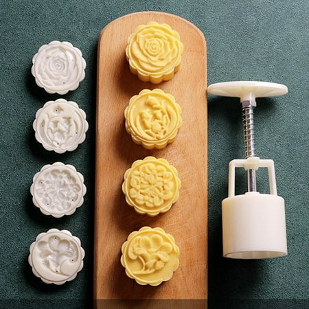 

Mooncake Mold Snowy Mung Bean Cake Hand-pressed Non-stick Mooncake Mold