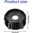 thumbnail image 2 of 2 Pieces 4902 Blender Jar Bottom Blender Jar Base Replacement Jar Bottom Base Cap Compatible with Oster Blender, 2 of 5