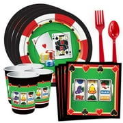 Casino Party Tableware