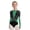 Green, variant on Gymnastics Leotard for Girls Long Sleeve Rhinestone Bodysuit Ballet Dance Biketard Tumbling Unitard Grey 12
