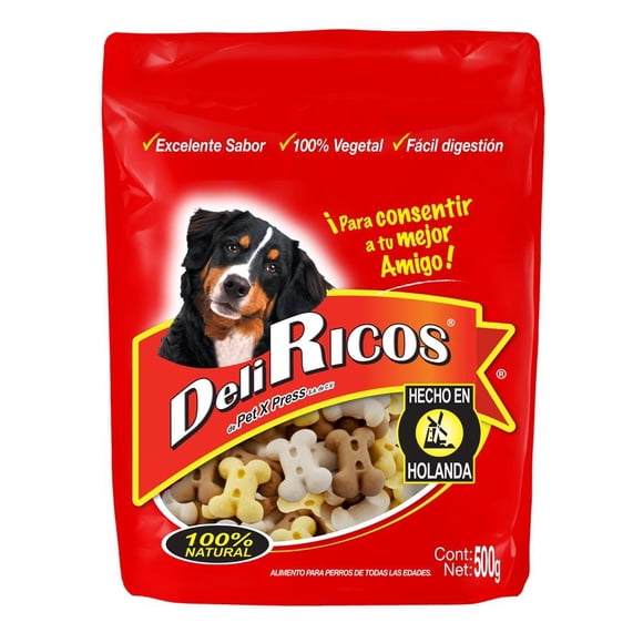 Premios para Perro Deli Ricos Huesitos 500 g