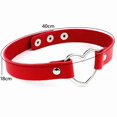 thumbnail image 4 of Collar Gótico Punk Para Mujer, Gargantilla De Corazón De Cuero Pu Ajustable A La Moda Y Joyería De Hip Hop Guardurnaity AP007570-07, 4 of 4