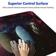 thumbnail image 3 of Heduofu Mouse Pad,Solar System Planet Desk Mat for ,Desk Pad with Non-Slip Base and Stitched Edge,Extended Mousepad for Office and Home 31.5x11.8 in, 3 of 6