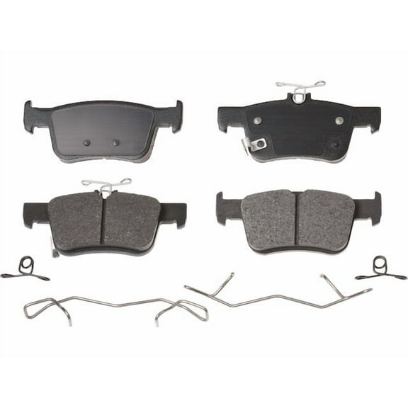 Rear Brake Pad Set - Compatible with 2018 - 2024 Honda Accord 2019 2020 2021 2022 2023