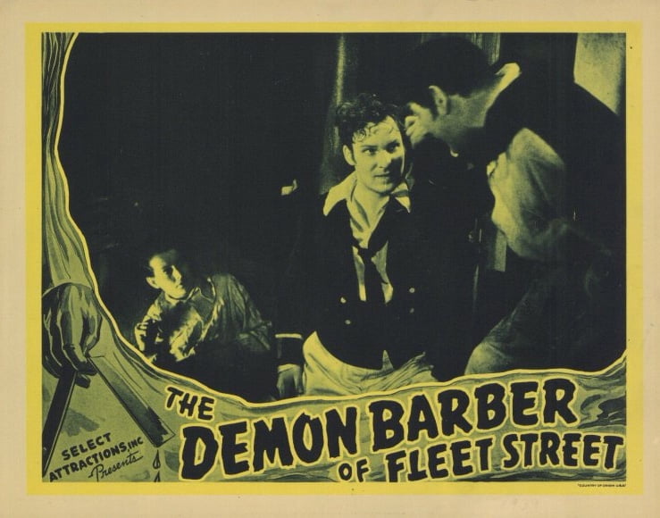 The Demon Barber of Fleet Street - movie POSTER (Style A) (11" x 14
