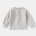 thumbnail image 2 of felwors Toddler Boys Henley Shirts Long Sleeve Tshirt for Kids (18-24 Months), 2 of 7