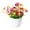 C, variant on Nnndbs 21 Bundles Artificial Money Chrysanthemum in Ceramic Pot, Mum Flowers for Outdoor Porch Patio, Lifelike Potted Mum for Home Office Desk Decor
