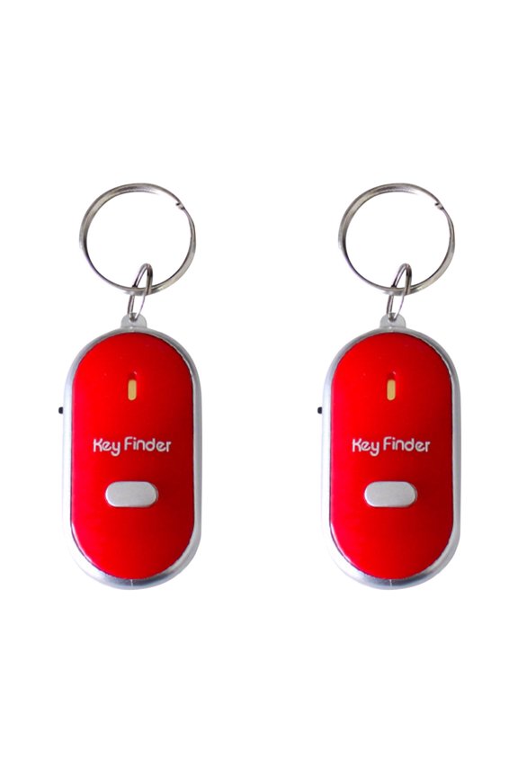 2Pcs Keychain Finder, Portable Car Keys Anti-Lost Device, LED Alarm Key Finder, Looking for Car Keys and Wallet, Suitable for Elderly Children Adults
