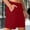 A641 Wine, variant on Slim Fit Chino Shorts for Men Mid Rise Elastic Waistband Golf Trousers Soft Breathable Cotton Bottoms with Pockets Business Casual Daily-wear