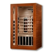 Dynamic Saunas 2-Person Full Spectrum Infrared Sauna with Lighting and Speakers, Cardoba