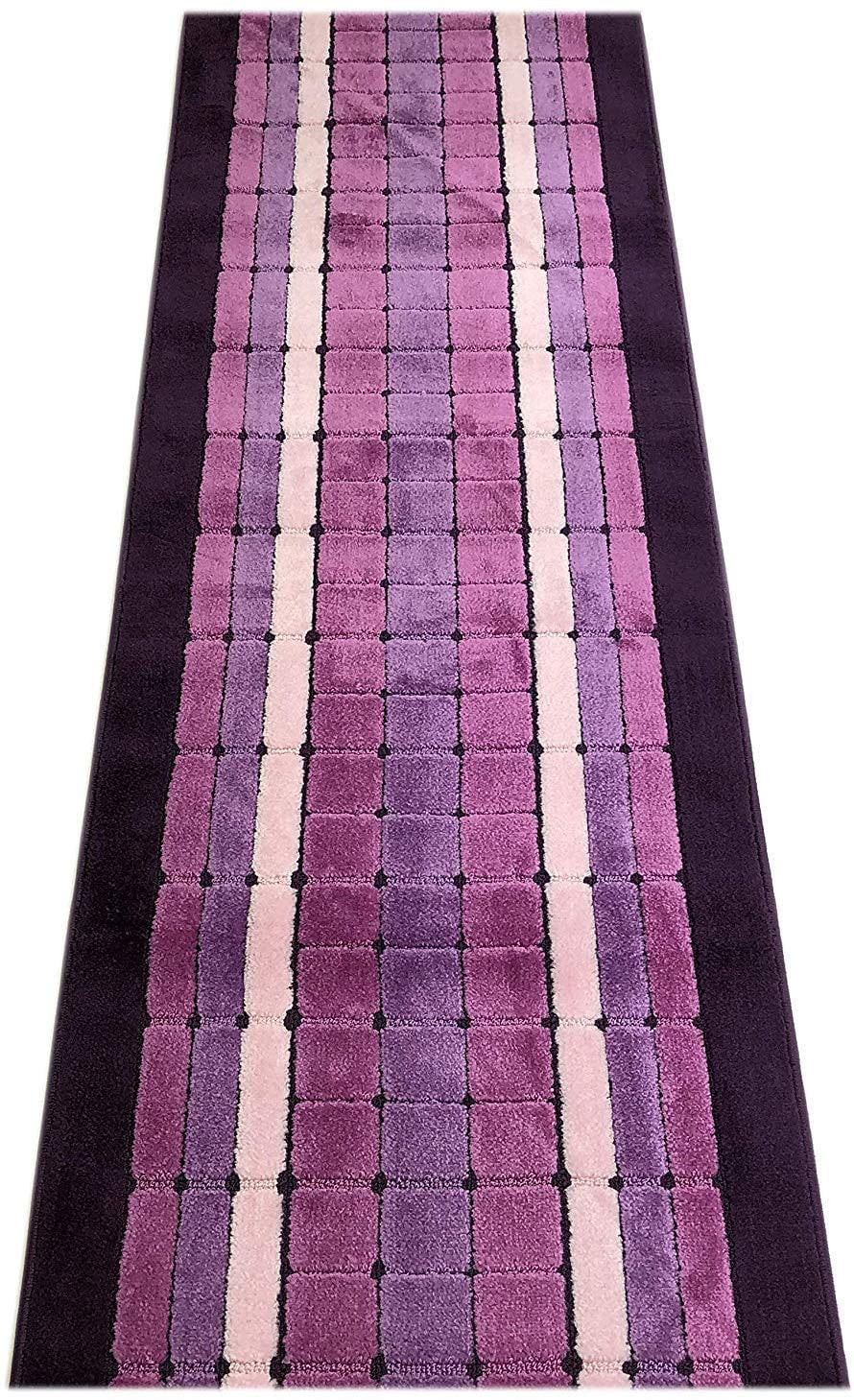 Custom Size Runner Rug Squares Design Runner 26 Inch Wide Pick Your Own ...