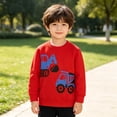 thumbnail image 5 of Toddler Boys Girls Hooded Sweatshirt Pullovers Long Sleeve Hoodie Kids Cotton Crewneck Fall Tops Blouse for 6-12 Months 12-24 Months 2T 3T 4T 5T 6T 7T 8T 9T Children 2-3 Years, 5 of 6