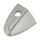 thumbnail image 1 of Cubierta del cilindro de bloqueo de la manija de la puerta delantera izquierda Unique Bargains para Toyota Corolla 2014-2018 ABS tono plateado claro 1 Pc, 1 of 1
