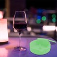 thumbnail image 3 of Silicone Heats Resistant Soft Car Interior from spreading, Ash Tray with Lid Anti-Scalding Washable Personalized Office Container Luminous White, 3 of 9