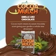 Garden Elements 100 Natural Cocoa Bean Shell Mulch for Gardens, Flower