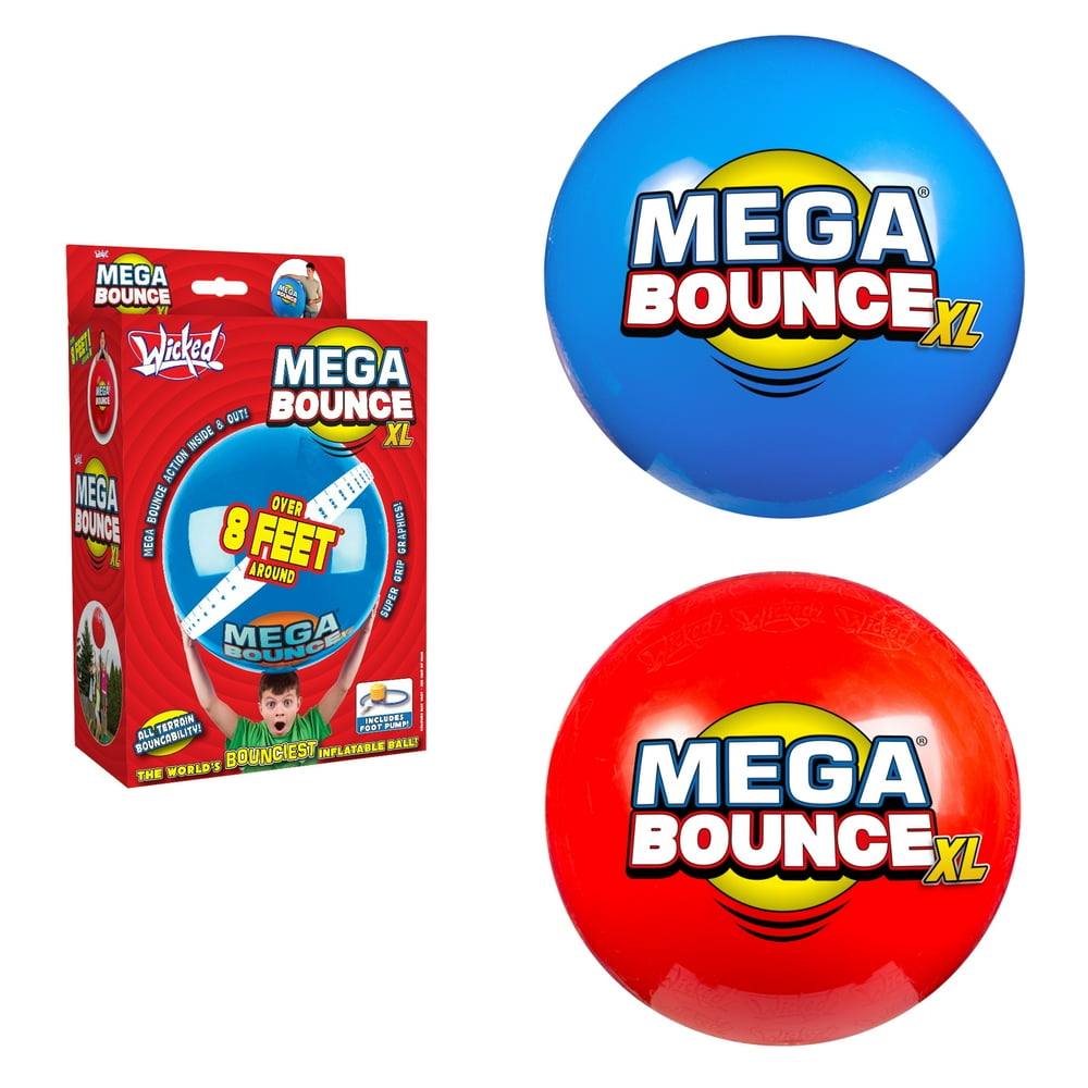 Wicked Mega Bounce XL The World's Bounciest Inflatable Ball! Extra