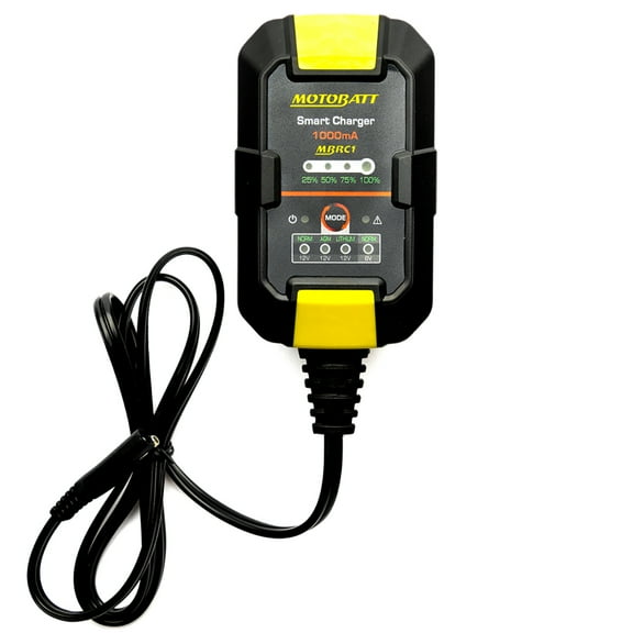 MBRC1 Motobatt 6V/12V 1.0 Amp Lead and Lithium Charger
