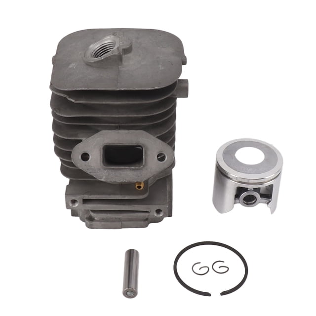 Kit de pistón para cilindro de motosierra de 39 mm, aleación de aluminio, fácil instalación, piezas para CS350