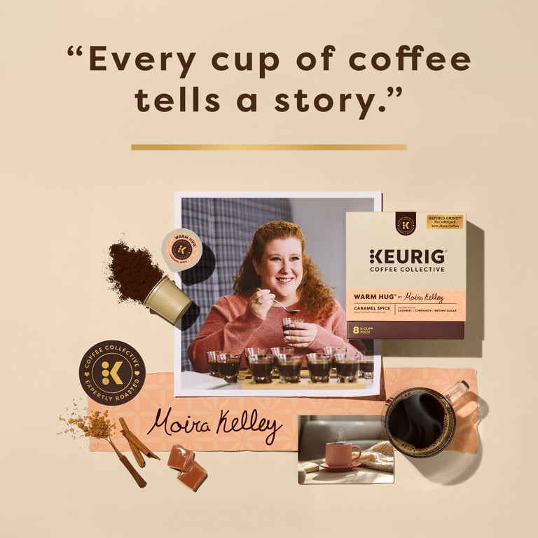 Keurig Coffee Collective, Warm Hug by Moira Kelley, Caramel Spice