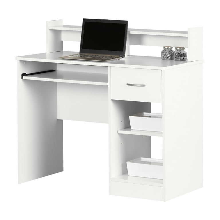 South Shore Axess Contemporary Desk Medium Desk White