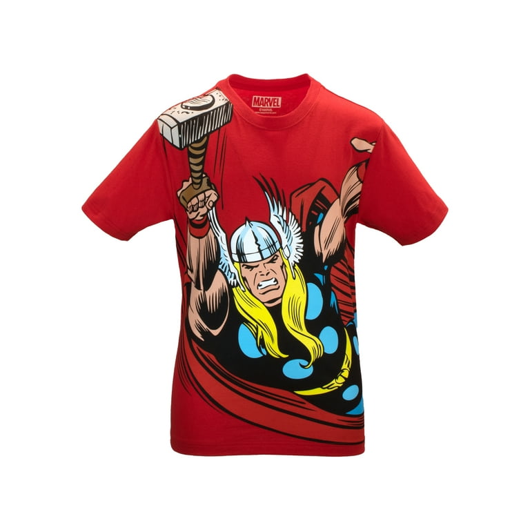 Comics Sizes Avengers Graphic Boys 4-16 4-Pack, The T-Shirt,
