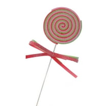 Christmas Tree Large Lollipop Ornament, 18.11 Inch Glitter Candy Garland For Xmas Tree Topper Wreaths Craft Home Holiday Decor