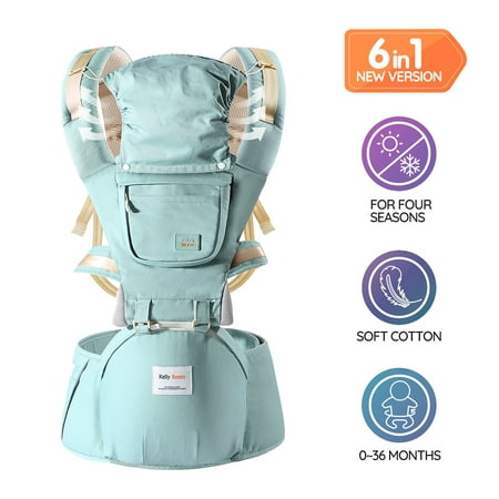 Soho Baby Carrier Dallas Backpack Front and Back All Carry Positions Newborn to Toddler Cover Carrier