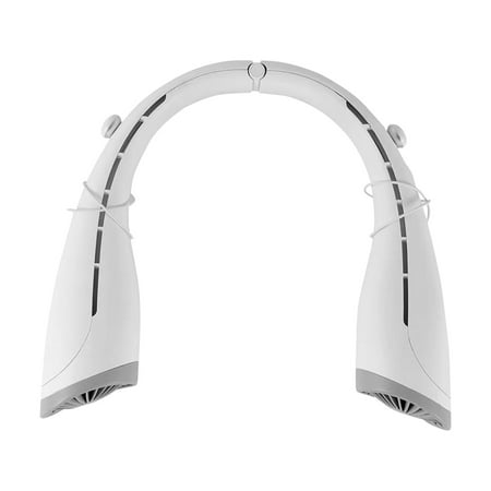 

Xinwennn Headset Hanging USB Silent Bladeless Fan For Outdoor Sports USB Walkman Small Fan Powerful Fan