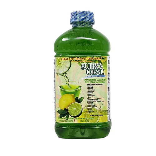 Oral Electrolyte Solution For Children & Adults, Hydration Drink, Lemon, 33.8 FL OZ