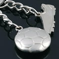 thumbnail image 7 of Naierhg Key Chain Creative Soccer Shape Alloy Football Shoes Key Ring for Handbags, 7 of 7