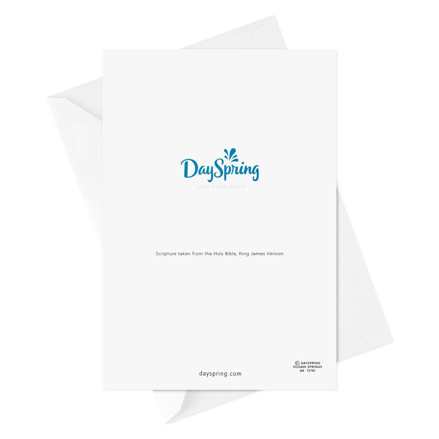 Boîte de 18 cartes religieuses de Noël Dayspring de Hallmark (Église de village et vœux de Noël)