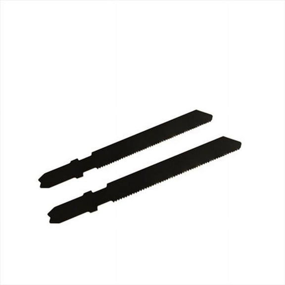 Disston 6454 Blu-Mol Xtreme 3.125 In. 24 Tpi Metal Cutting High Speed Steel Fit-Al Jig Saw Blade- 2 Pack