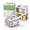 Transparent White-12 x 12 x 12 Inch - 6 Pack, variant on Plastic Storbags With Easy-glide Zipper Pack Of 6 Durabler Vinyl Zippered For Clothesersforters Blankets Sheets Bedding (10.5 X 1