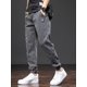 thumbnail image 4 of Pantalones vaqueros Cargo para hombre, ropa de calle, Harem, holgados, talla grande 6XL 7XL 8XL, Primavera Verano, 4 of 5