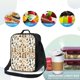 thumbnail image 4 of Fotbe Wine 1 Lonchera Bolsa de Almuerzo para Hombres y Mujeres, Lonchera de Gran Capacidad, Bolsa de Almuerzo Reutilizable, Bolsa Térmica Aislante, 4 of 7