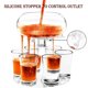 thumbnail image 4 of Dispensador de vasos de chupito, dispensador de 6 vasos de chupito y soporte para bebidas líquidas divertidas en la universidad, camping, fiestas de cumpleaños en casa Fokelyi 223143-1, 4 of 9