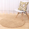 thumbnail image 1 of Round Chenille Bath Mat Bath Rugs Shower Rugs Shaggy Bath Mat 60cm, 1 of 2