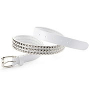 3-Row Pyramid Stud Belt