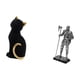 thumbnail image 5 of Figura de escritorio, estatua de gato, estatua de caballero, figura decorativa, adorno de resina, adecuada para estante, escritorio, oficina, decoraci, 5 of 8
