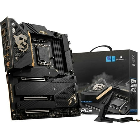 MSI MEG Z690 ACE Desktop Motherboard - Intel Z690 Chipset - Socket LGA-1700 - Intel Optane Memory Ready - ATX