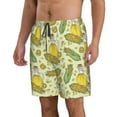 thumbnail image 2 of Logiee Corn And Corn Oil Print Mens Swim Trunks Quick Dry Board Shorts,Breathable Hawaii Beach Shorts Swimwear Bathing Suits-XX-Large, 2 of 6