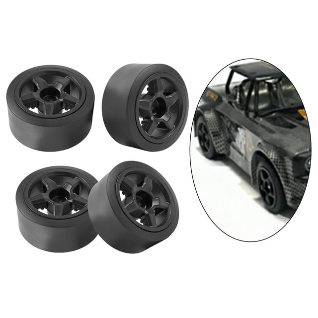 4 unids set Neumáticos duros RC CUTICAT 1603 1/16 Neumáticos de rueda de coche RC