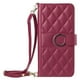 thumbnail image 2 of Funda tipo billetera GANGXUN para OPPO Reno 11 Pro 5G – Tapa abatible con correa para mujer, 2 of 5
