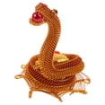 thumbnail image 3 of Serpiente de alambre de aluminio, modelo animal creativo, decoración, adorno en forma de serpiente, 3 of 7