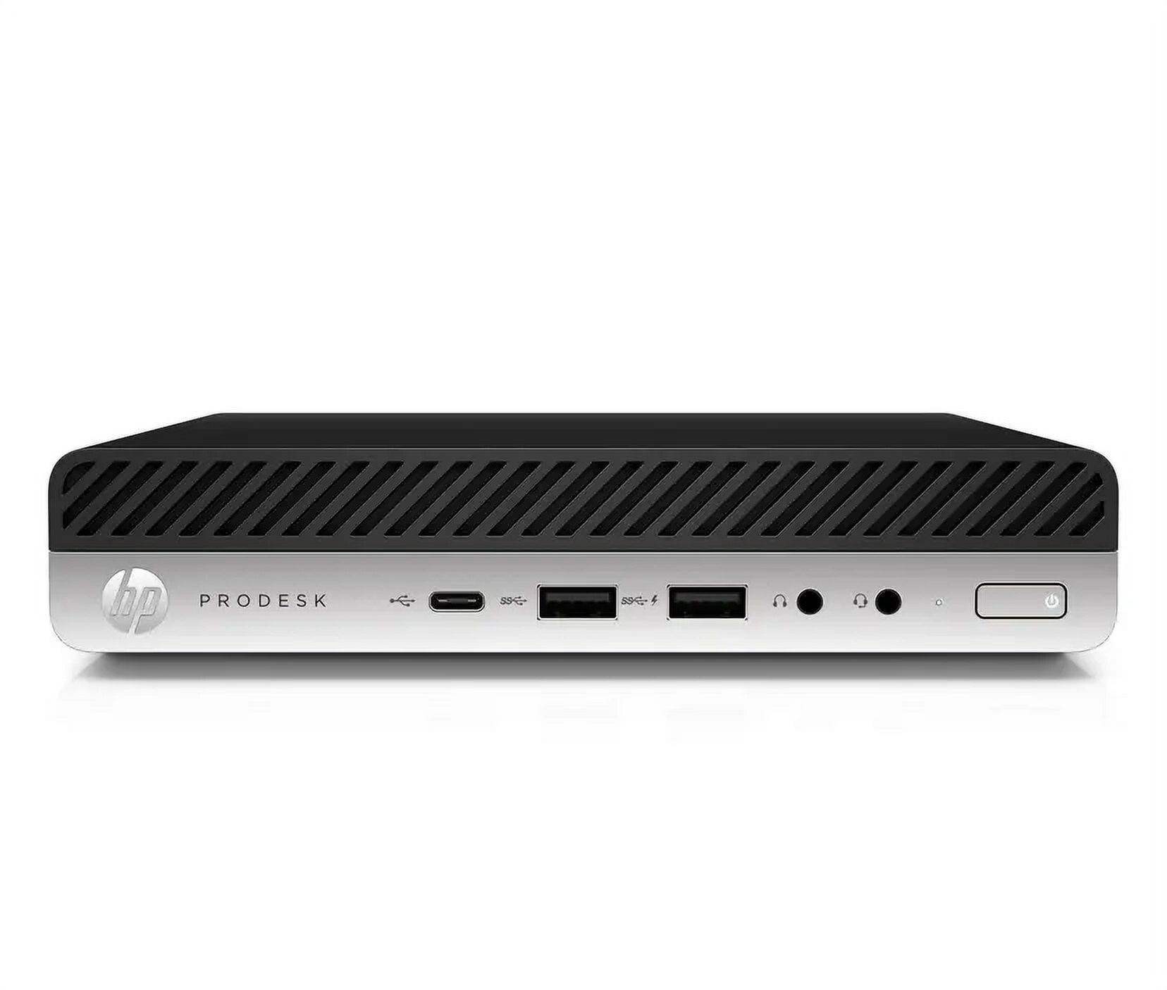 HP ProDesk 400 G3 Mini PC: Refurbished, Core i3, 8GB Mem, 256GB