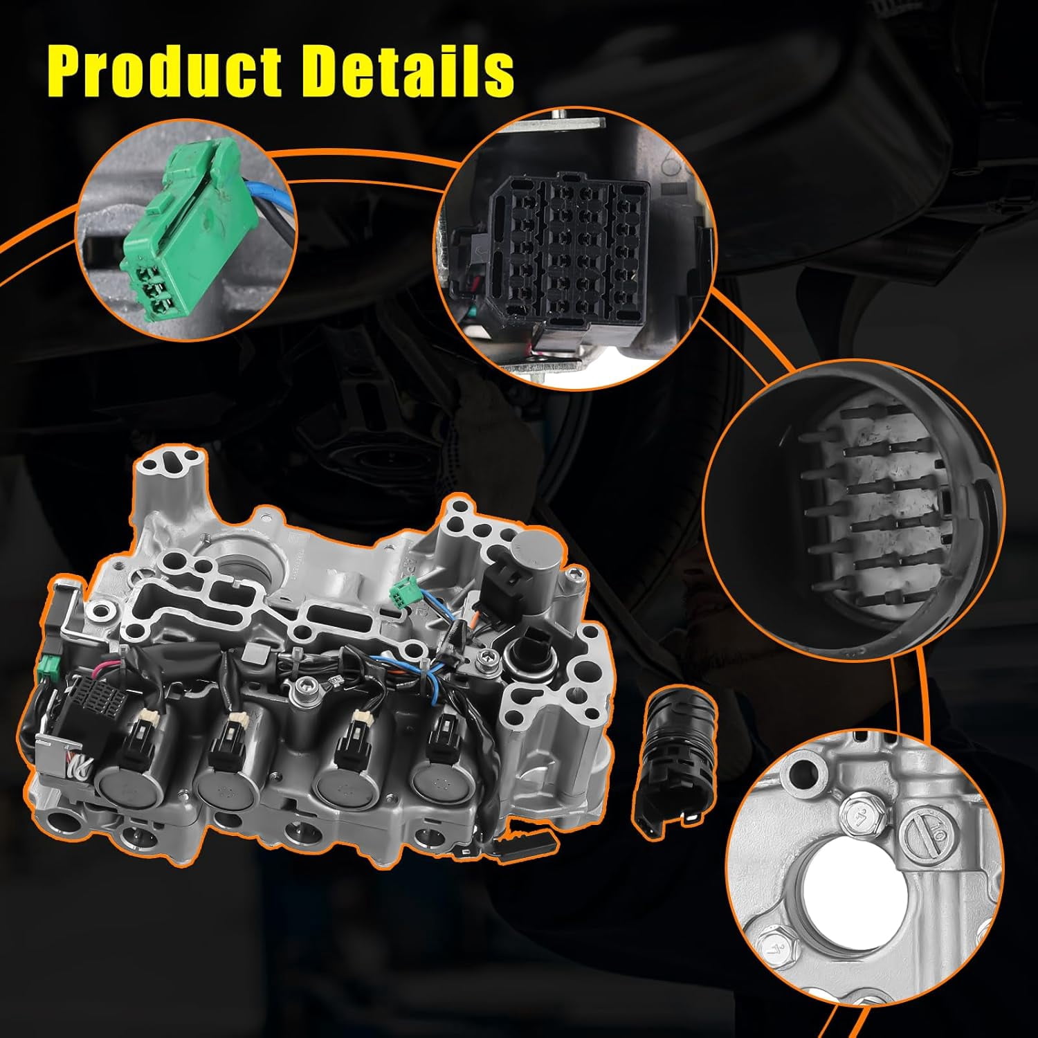 WSPARTS JF015E CVT Transmission Valve Compatible Body With Nissan Sentra Note Versa Chevrolet Suzuki Automotive Replace # RE0F11A JF015E