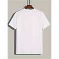 thumbnail image 2 of 1 pieza, camiseta 100% algodón, promocionada a Papá Camiseta de manga corta para hombre Camiseta de verano top, Camisetas de ocio, 2 of 4