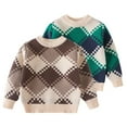 thumbnail image 4 of Paokuoon Kids Sweaters 3-11 Years Boys Pullover Knit Long Sleeve for Fall Winter, 4 of 9