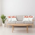 thumbnail image 4 of Ambesonne Colorful Throw Pillow Cover 4 Pack, Red Balloons Ribbons, 24", Red Blue Green, 4 of 7