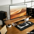 thumbnail image 4 of Desky Minimal Monitor Stand - Classic Oak Laminate, 4 of 10